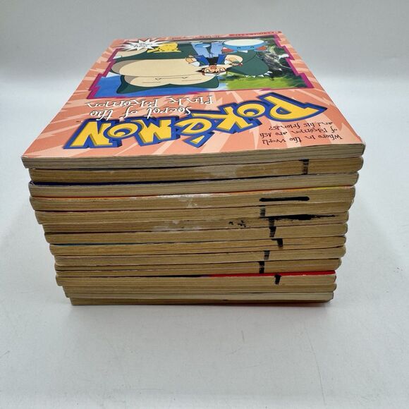 Pokemon Chapter Books Lot of 15 Scholastic Paperback Children's Anime Pikachu - Picture 7 of 16